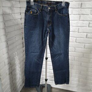 U.S. Polo Assn. Denim Co. Men's Medium Wash Size 34/32 Blue Jeans
